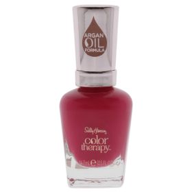 Color Therapy Nail Polish - 290 Pampered In Pink by Sally Hansen for Women - 0.5 oz Nail Polish