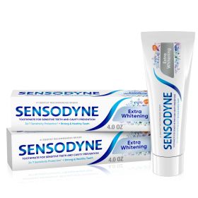 Sensodyne Extra Whitening Sensitive Toothpaste;  4 oz;  2 Pack