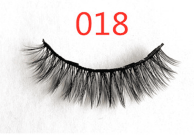 A Pair Of False Eyelashes With Magnets In Fashion (Option: 3PC 018 1 pair eyelashes)