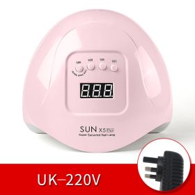 Quick Dry Nail Phototherapy Machine (Option: Pink3-UK)