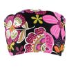 Black Scrub Cap Unisex Work Cap Adjustable Tie Back Scrub Cap Cotton Breathable Scrub Cap Men Women, Flower