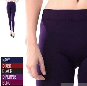 Leggy Lass Lovely Leggings Also In Plus Sizes (Color: Pretty Purple, size: 2XL)