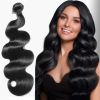 Sable Hub Body Wave Women Hair Bundle | 100% Unprocessed 10A Brazilian Virgin Body Wave Bundle, 150% Density Hair Extension, Natural human Hair