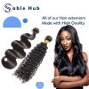 Sable Hub Body Wave Women Hair Bundle | 100% Unprocessed 10A Brazilian Virgin Body Wave Bundle, 150% Density Hair Extension, Natural human Hair